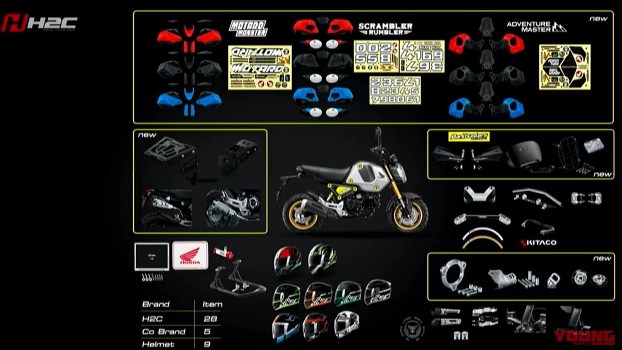 ホンダ新型「グロム」正式発表! |【速報】ホンダ新型「グロム」正式発表! 新エンジンでフルモデルチェンジ【海外】