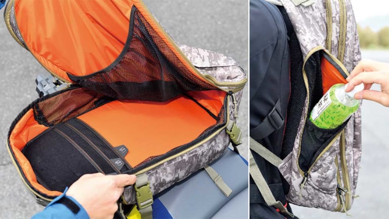 ゴールドウイン GWM X-OVER デイパック30|ゴールドウイン GWM X-OVER デイパック30【大容量+拡張スペースで実に便利】