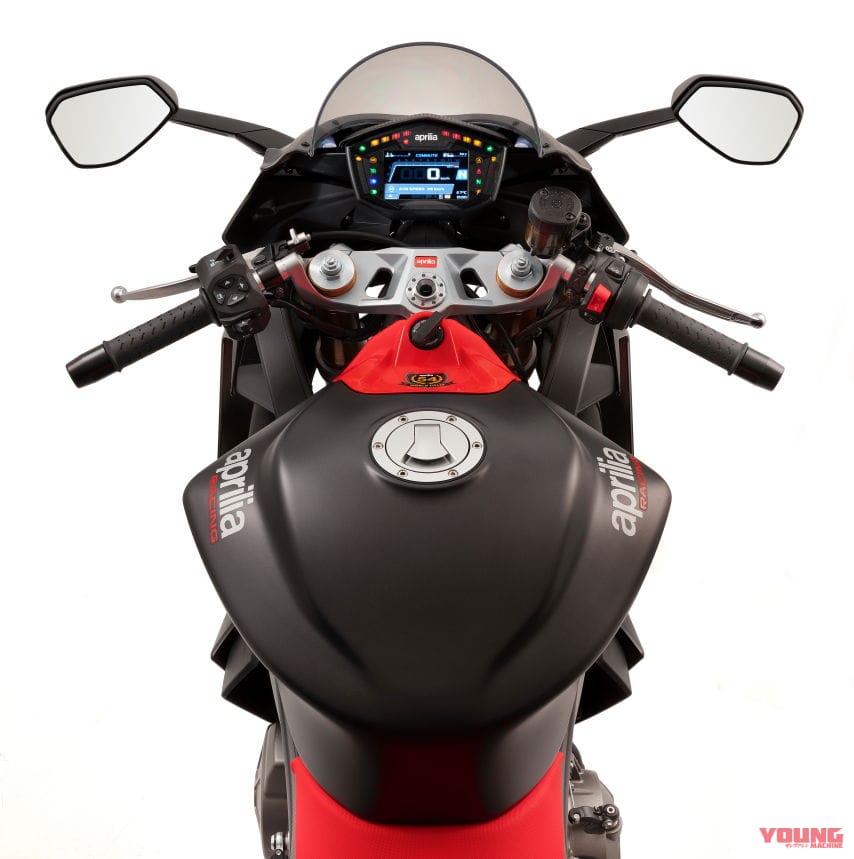 アプリリア Rs660 正式発表 装備重量1kgに100馬力の並列2気筒エンジン Webヤングマシン 最新バイク情報 アプリリア Rs660 正式発表 装備重量1kgに100馬力の並列2気筒エンジン Webヤングマシン 最新バイク情報