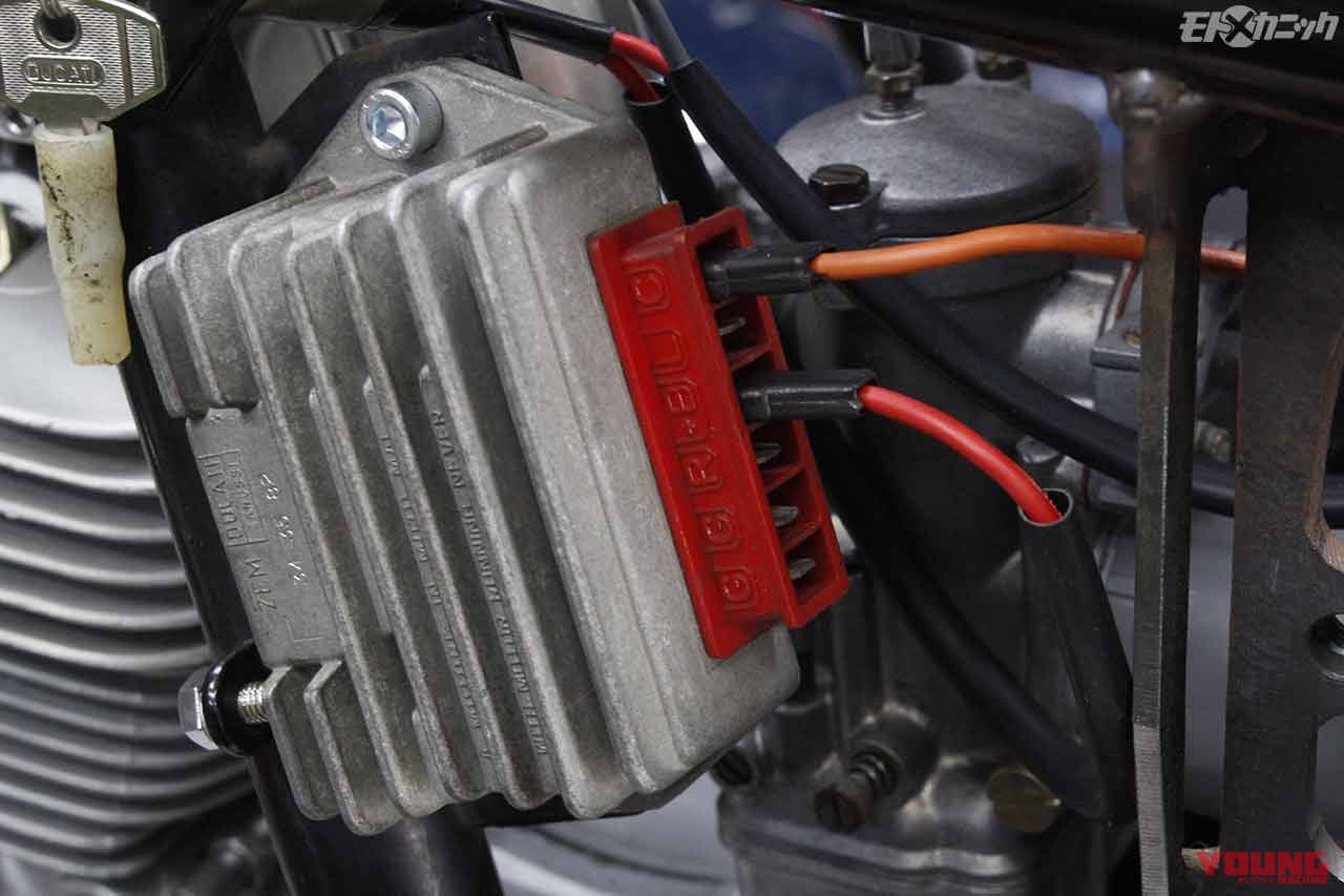 |’72ドゥカティ750改フルレストア【ツインプラグ点火系はASウオタニSPII特注仕様】