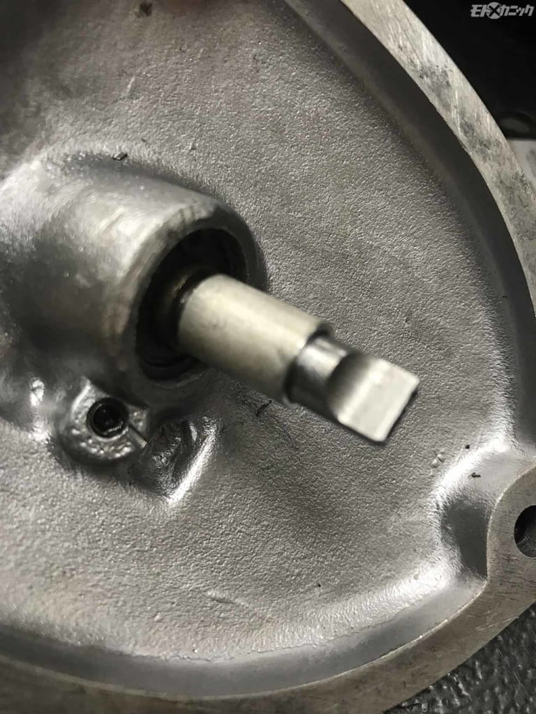 ’72ドゥカティ750改フルレストア|タコメーターギヤボルト|’72ドゥカティ750改フルレストア【ツインプラグ点火系はASウオタニSPII特注仕様】