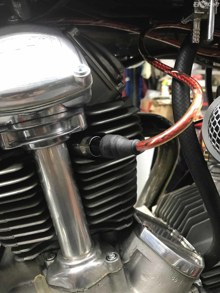 ’72ドゥカティ750改フルレストア|シリンダーヘッド|’72ドゥカティ750改フルレストア【ツインプラグ点火系はASウオタニSPII特注仕様】