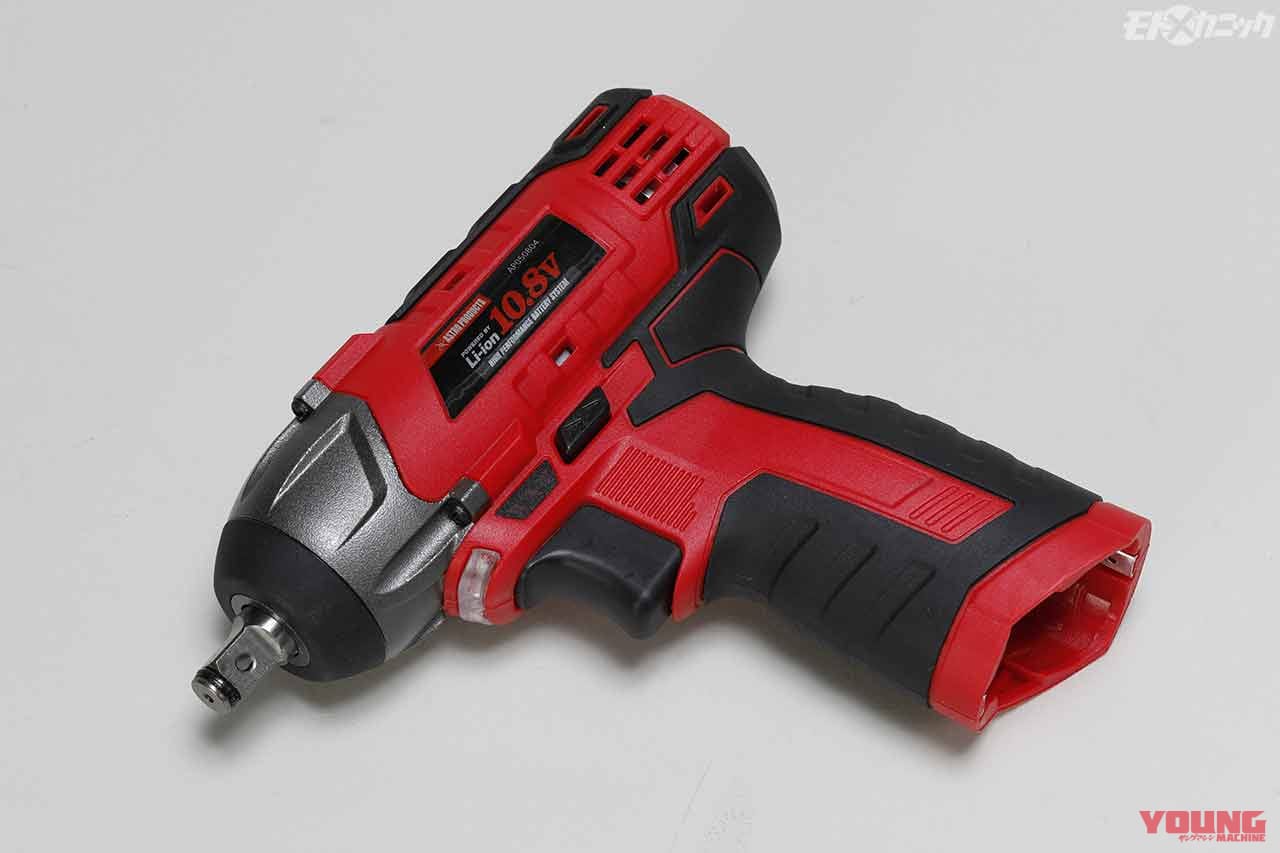 AP DC10.8V 充電式 3/8DR インパクトレンチ|リーズナブル&小回りの利く電動充電式工具10.8Vシリーズ〈アストロプロダクツ〉