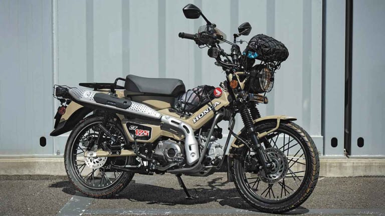 CT125ハンターカブ キジマツーリングスタイル【雰囲気と機能性を両立