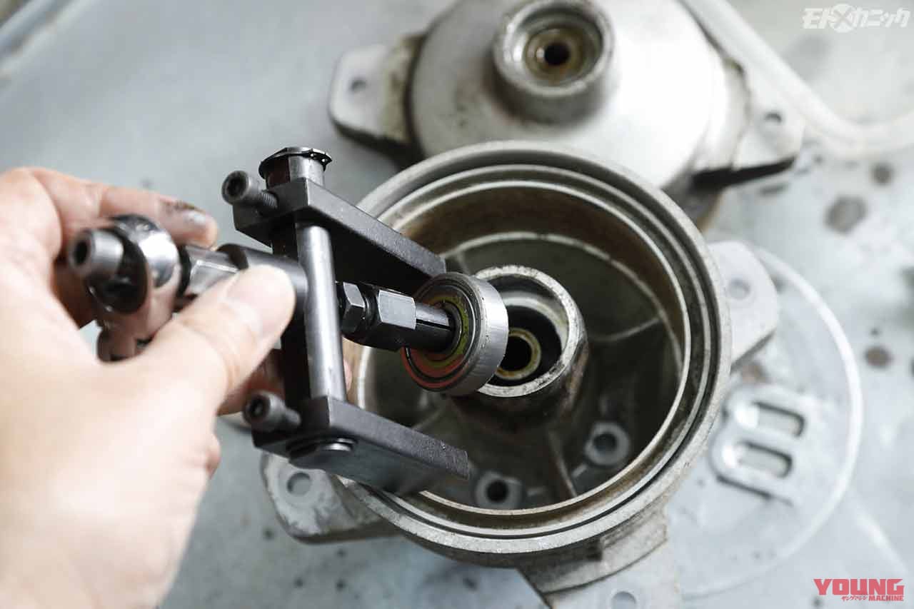 |ヤマハ旧車チャピィをバラしてパーツ再塗装【エンジンカバーはガンコート|カーベック】