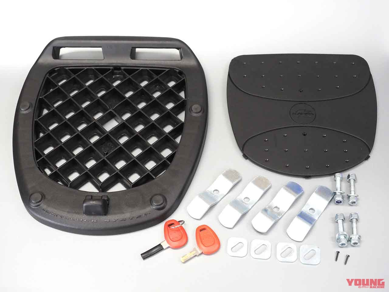 |汎用ベース付きトップケースで積載性アップ〈KAPPA(カッパ) モノロックシリーズ〉