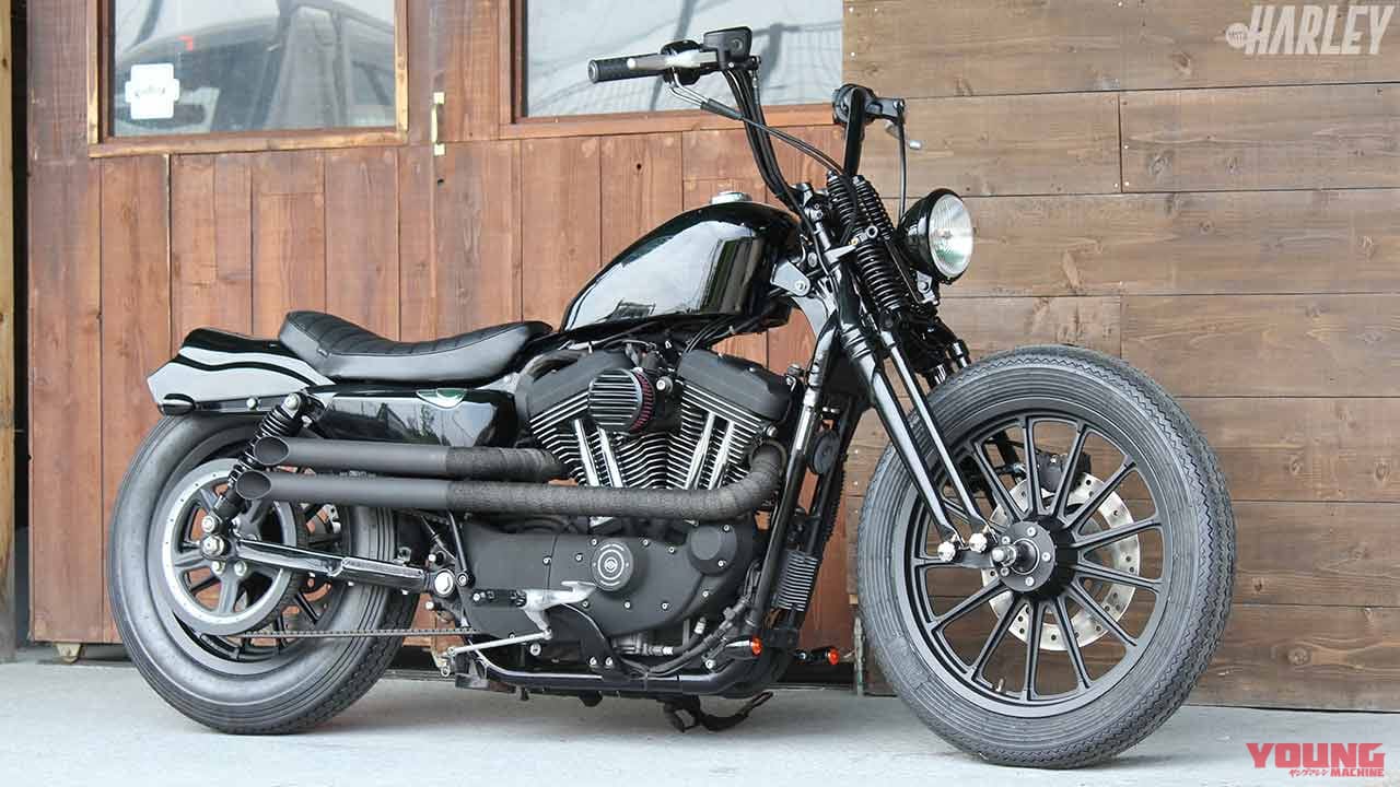 |ハーレー スポーツスターXL1200Rカスタム【スプリンガーフォークをボルトオン】