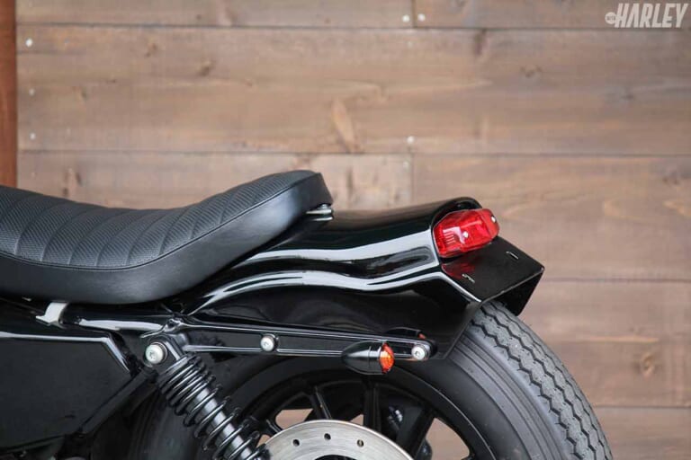 ハーレーダビッドソン スポーツスターXL1200Rグリーミングワークス カスタム|ハーレー スポーツスターXL1200Rカスタム【スプリンガーフォークをボルトオン】