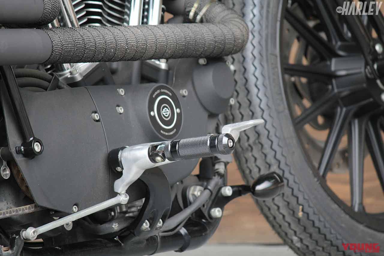 |ハーレー スポーツスターXL1200Rカスタム【スプリンガーフォークをボルトオン】