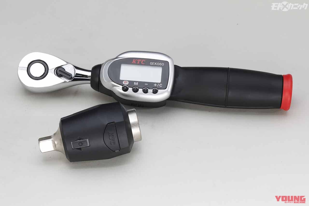 |KTCの最新トルクレンチ「トルクル」はスマートフォンでプリセットや作業履歴を管理