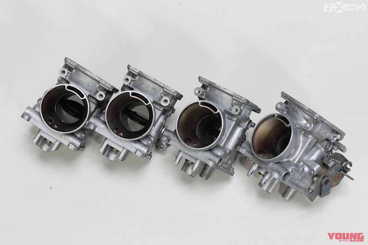 |カワサキZR-7用CVKキャブレターをKZ900LTDに流用〈分解/洗浄/復元編〉