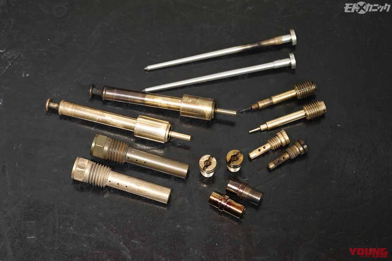 |カワサキZR-7用CVKキャブレターをKZ900LTDに流用〈分解/洗浄/復元編〉