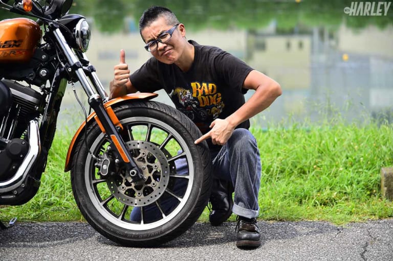 ハーレー スポーツスター883Rのタイヤをメッツラー クルーズテックに換装してみた|ハーレー スポーツスター883Rのタイヤをメッツラー クルーズテックに換装してみた