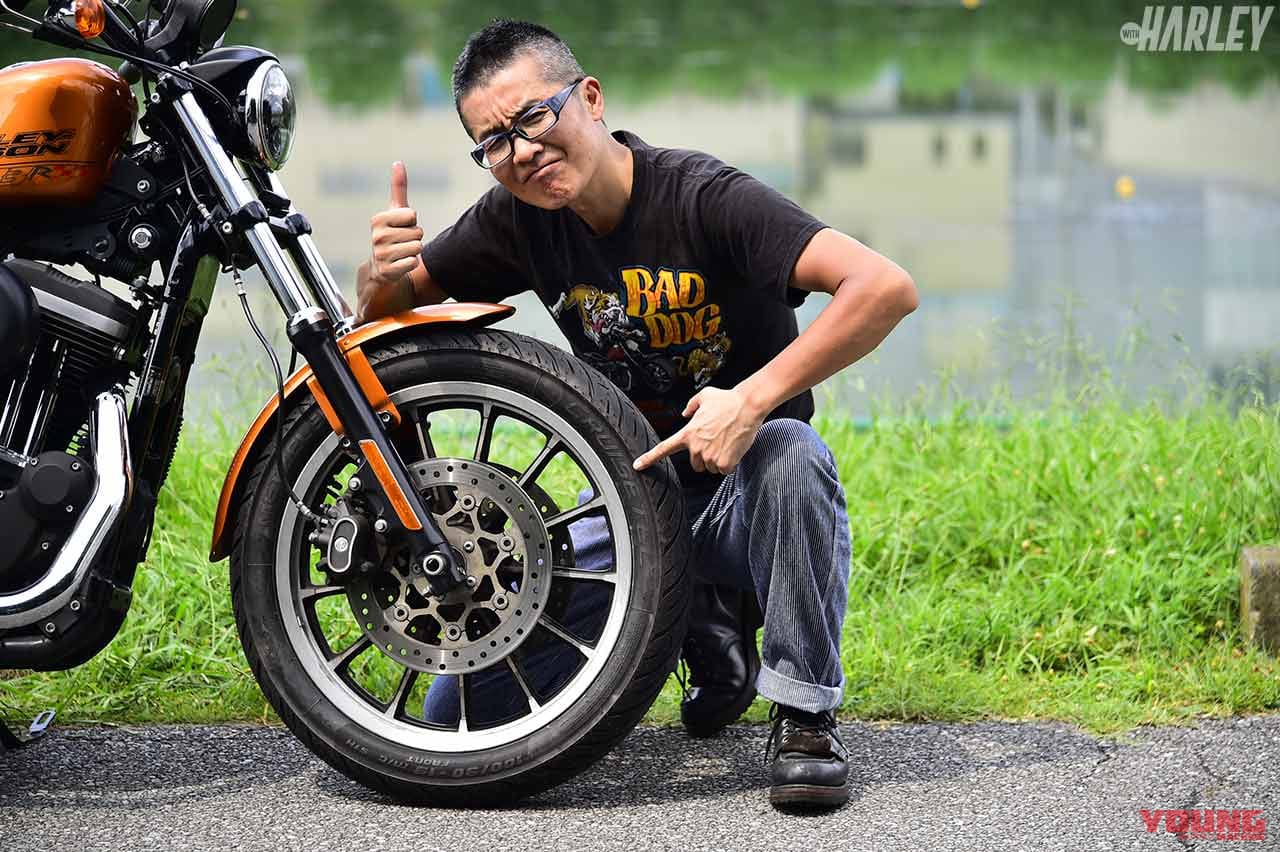 |ハーレー スポーツスター883Rのタイヤをメッツラー クルーズテックに換装してみた