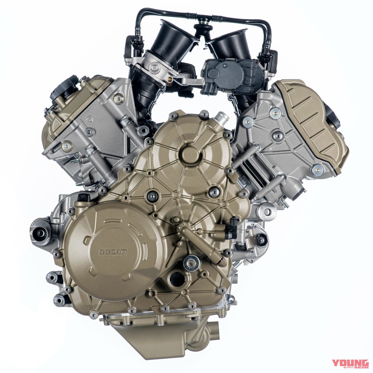 Motore Ducati V4 Granturismo|なんとデスモ非搭載! ドゥカティが170馬力の次世代ムルティ用V4エンジンを発表