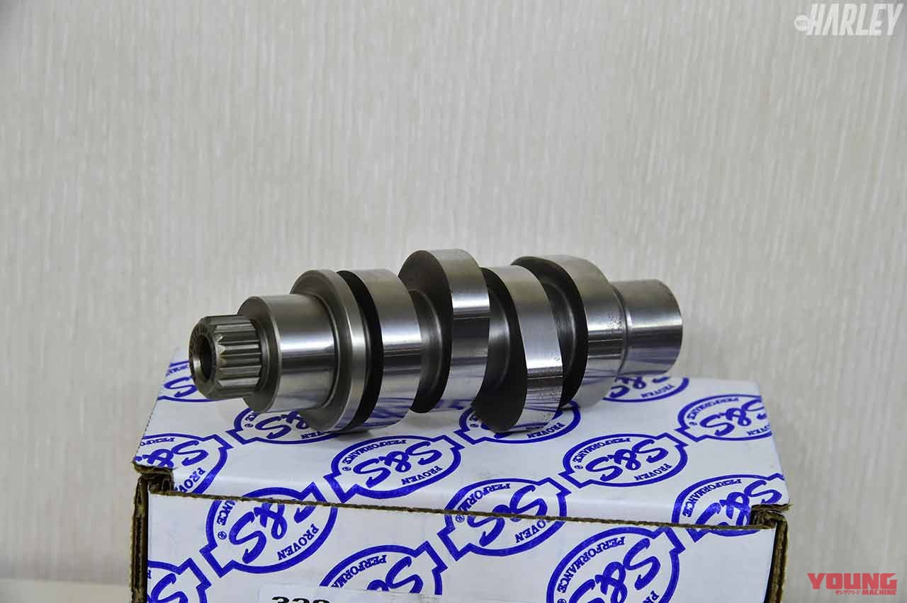 m8ハーレーカスタム用 ジャパンスペック トルクカム をパインバレーとs sが共同開発 webヤングマシン 最新バイク情報