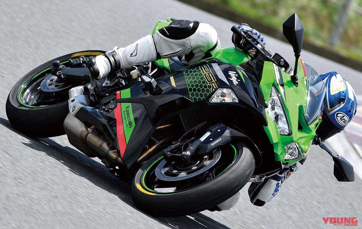 カワサキNinja ZX-25R SE KRT EDITION|カワサキ ニンジャZX-25R “復活の直4″試乗インプレッション〈サーキット編〉