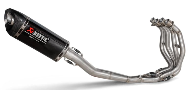 カワサキ×アクラポビッチ フルエキゾーストマフラー コラボレーションエディション クローズドコース専用タイプ|ニンジャZX-25Rカスタムパーツが続々登場 #1【アクラポビッチ、ビートetc.】