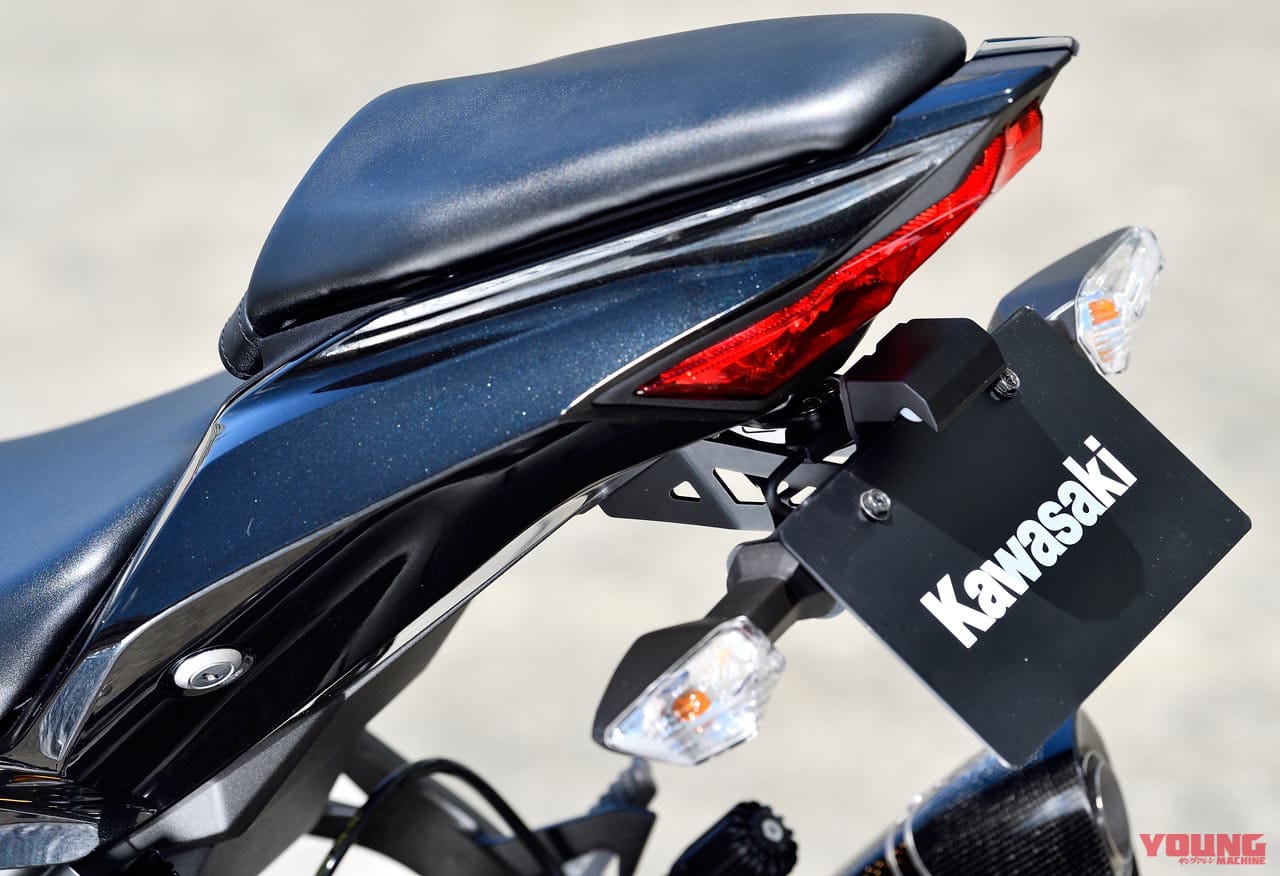 フェンダーレスキット(ACTIVE)|ニンジャZX-25Rカスタムパーツが続々登場 #1【アクラポビッチ、ビートetc.】