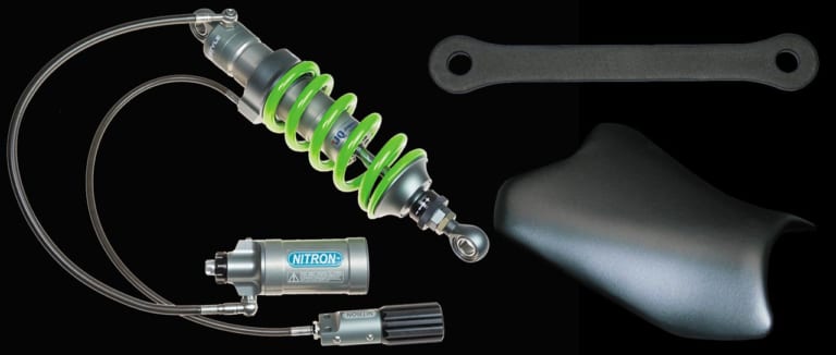 レーシングサス ケイズスタイル仕様|ニンジャZX-25Rカスタムパーツが続々登場 #2【トリックスター/ケイズスタイル】