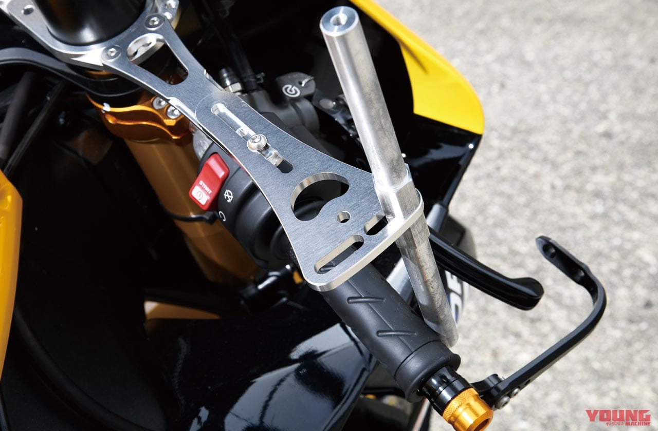 |セパハン取付角度を左右対称に楽々セットアップ〈ベビーフェイス ハンドルセットツール〉