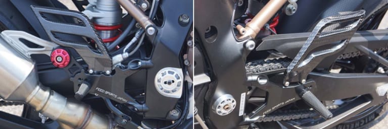 フィードスポーツ|'19~ S1000RR レーシングステップキット|’20年10月のおすすめカスタムパーツ×8選【ナイトロンCT125サス etc.】