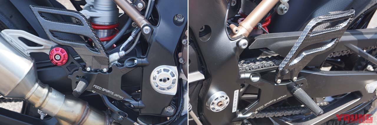 フィードスポーツ|'19~ S1000RR レーシングステップキット|’20年10月のおすすめカスタムパーツ×8選【ナイトロンCT125サス etc.】