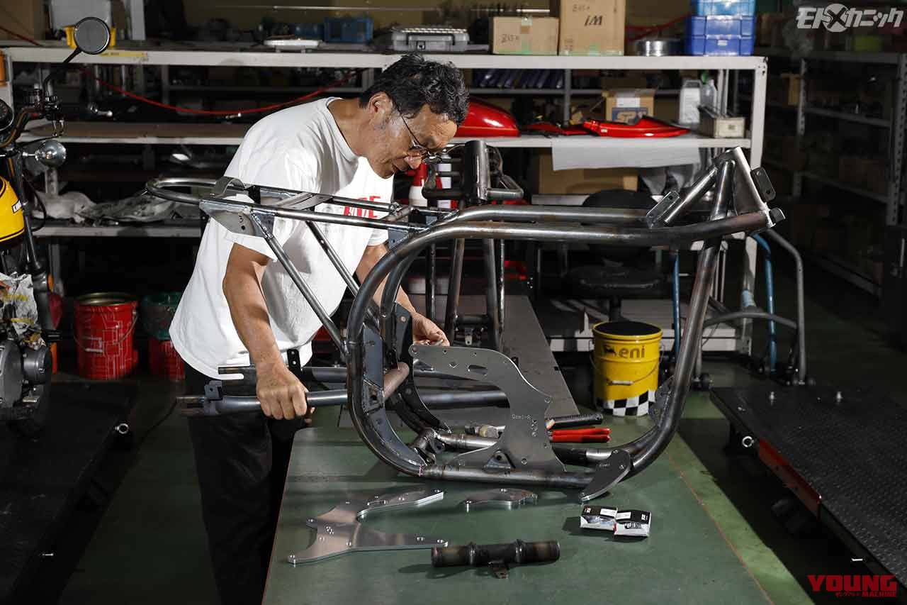 |国産絶版車のメンテのみならずスペシャリティマシン作りにも積極的な「モトジョイ」