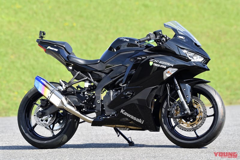 |トリックスターがZX-25R用マフラーの比較試乗会を11/21(土)に開催