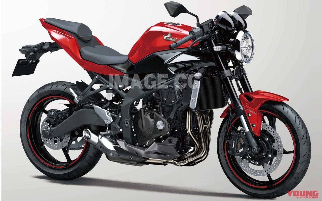 ニンジャZX-25Rを勝手にネイキッド化してみた【ヤングマシン恒例・未来予想】|ニンジャZX-25Rを勝手にネイキッド化してみた【ヤングマシン恒例・未来予想】