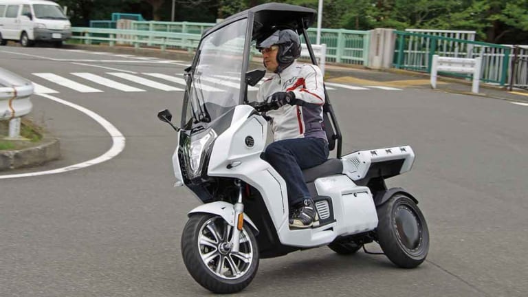 3輪電動バイク「アイディア AA-カーゴ」試乗インプレ【マクドナルド正式導入で注目】|3輪電動バイク「アイディア AA-カーゴ」試乗インプレ【マクドナルド正式導入で注目】