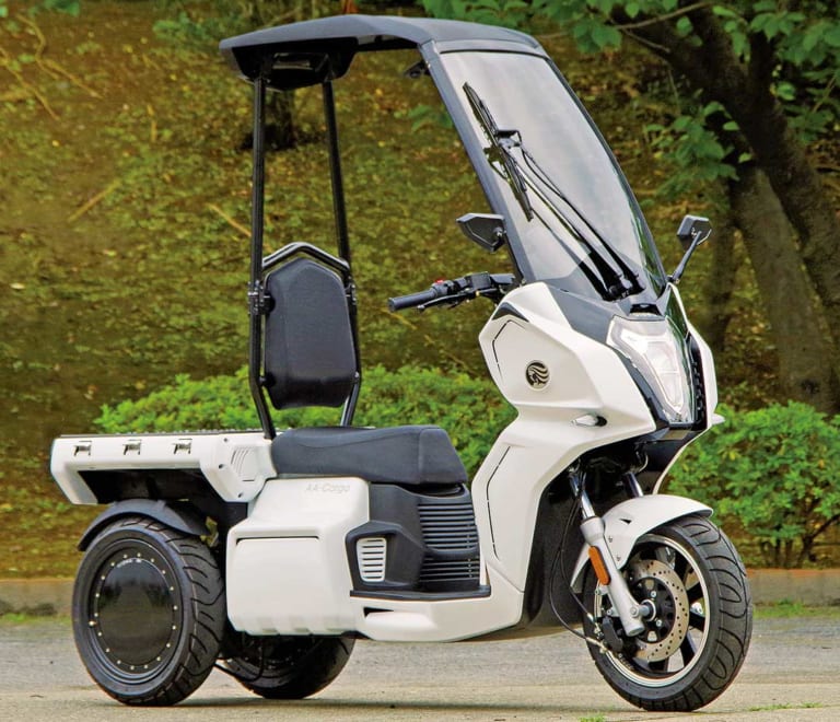 3輪電動バイク アイディア AAカーゴ β4|3輪電動バイク「アイディア AA-カーゴ」試乗インプレ【マクドナルド正式導入で注目】