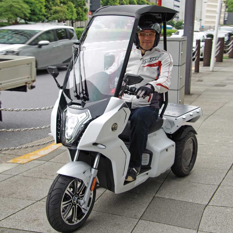 3輪電動バイク アイディア AAカーゴ α4|3輪電動バイク「アイディア AA-カーゴ」試乗インプレ【マクドナルド正式導入で注目】