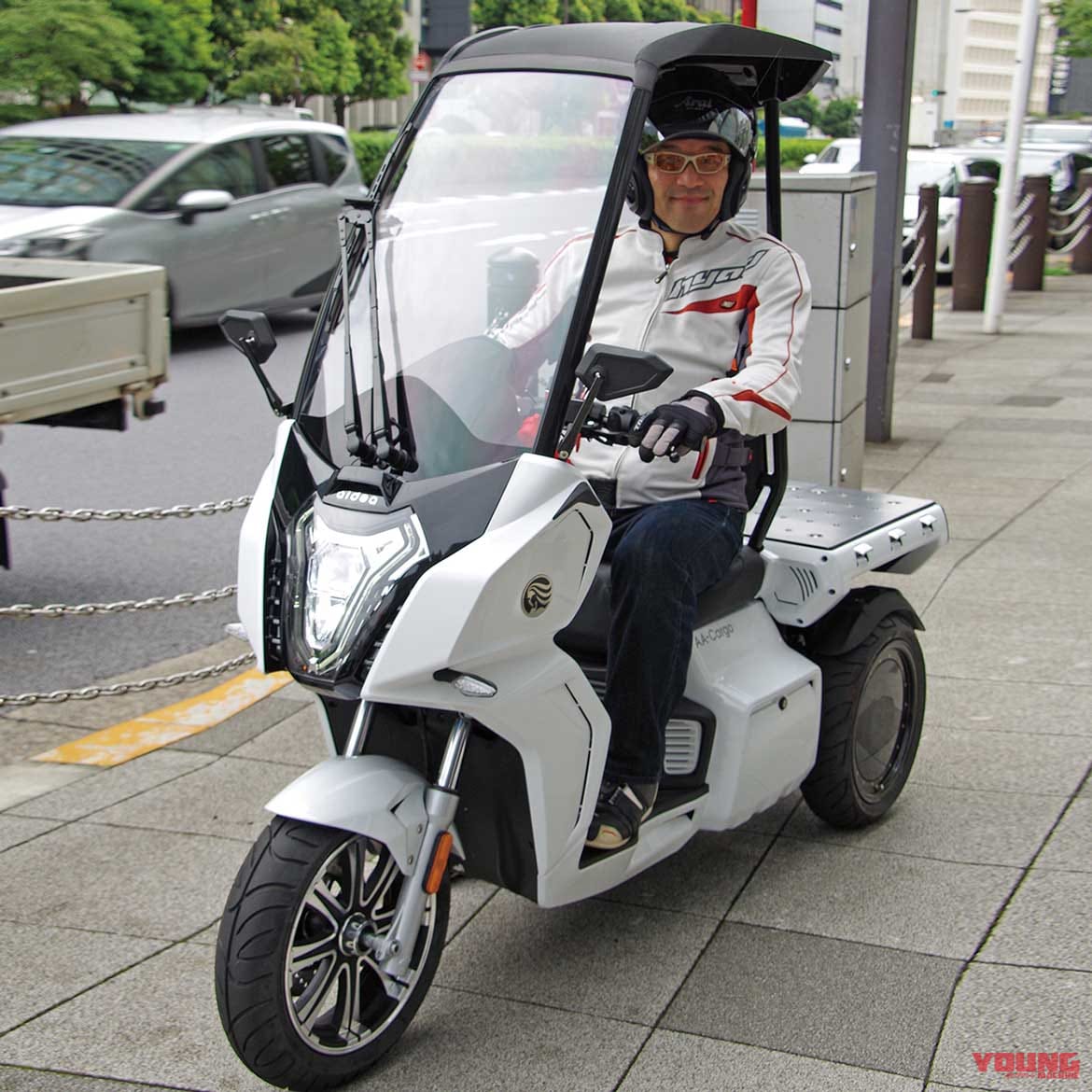 |3輪電動バイク「アイディア AA-カーゴ」試乗インプレ【マクドナルド正式導入で注目】