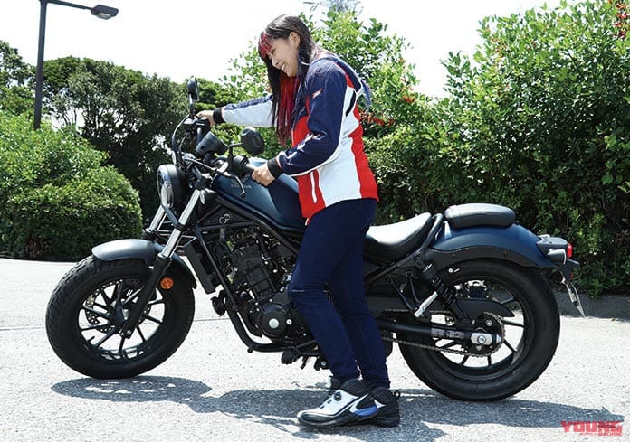 岡崎静夏のホンダ レブル250試乗インプレッション|岡崎静夏のホンダ レブル250試乗インプレ〈後編〉【リラックスして楽しむのにピッタリ】