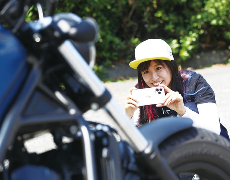 岡崎静夏のホンダ レブル250試乗インプレッション|岡崎静夏のホンダ レブル250試乗インプレ〈後編〉【リラックスして楽しむのにピッタリ】