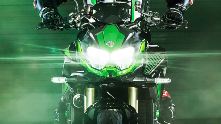 キングZが電子制御サスペンションとブレンボ採用！ カワサキ新型「Z H2