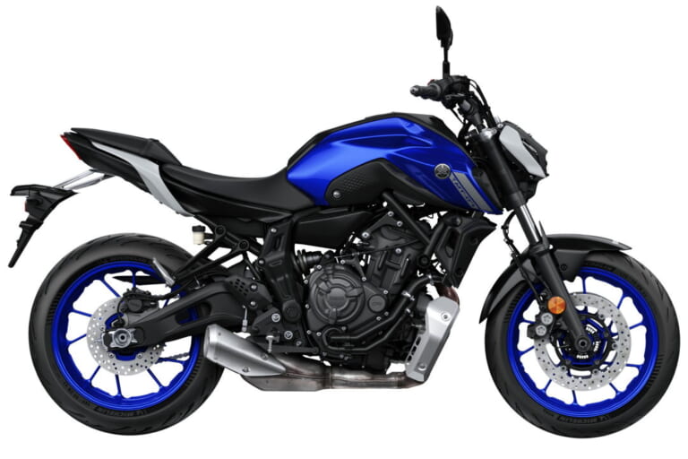 ヤマハ新型「MT-07」発表！ LEDヘッドライト採用、ブレーキ強化