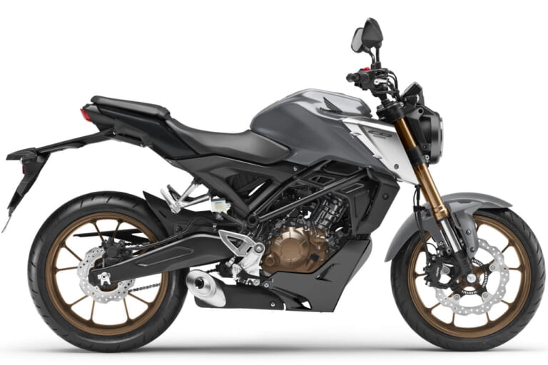 ホンダ「CB125R」は新エンジン搭載、ZX-25Rより太い「SFF-BP」倒立