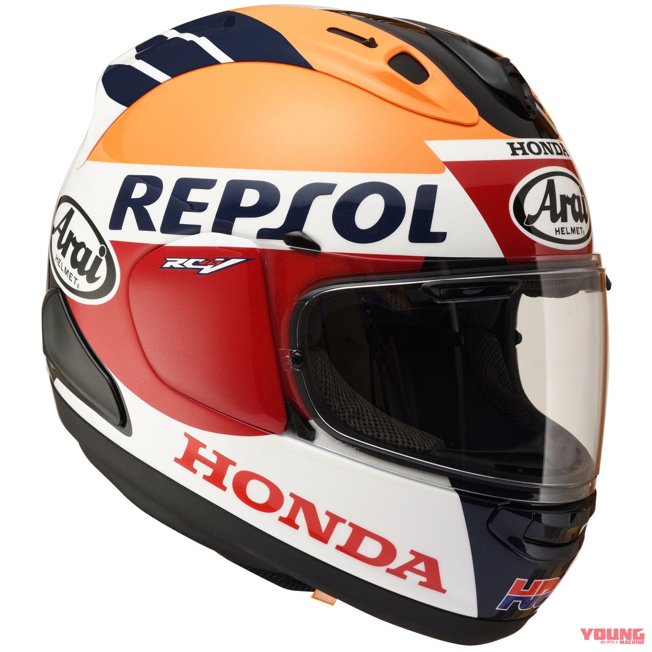 Arai RX-7X REPSOL|【800個限定】ホンダのWGP800勝記念「Arai RX-7X REPSOL」すでに受注開始~11/26まで