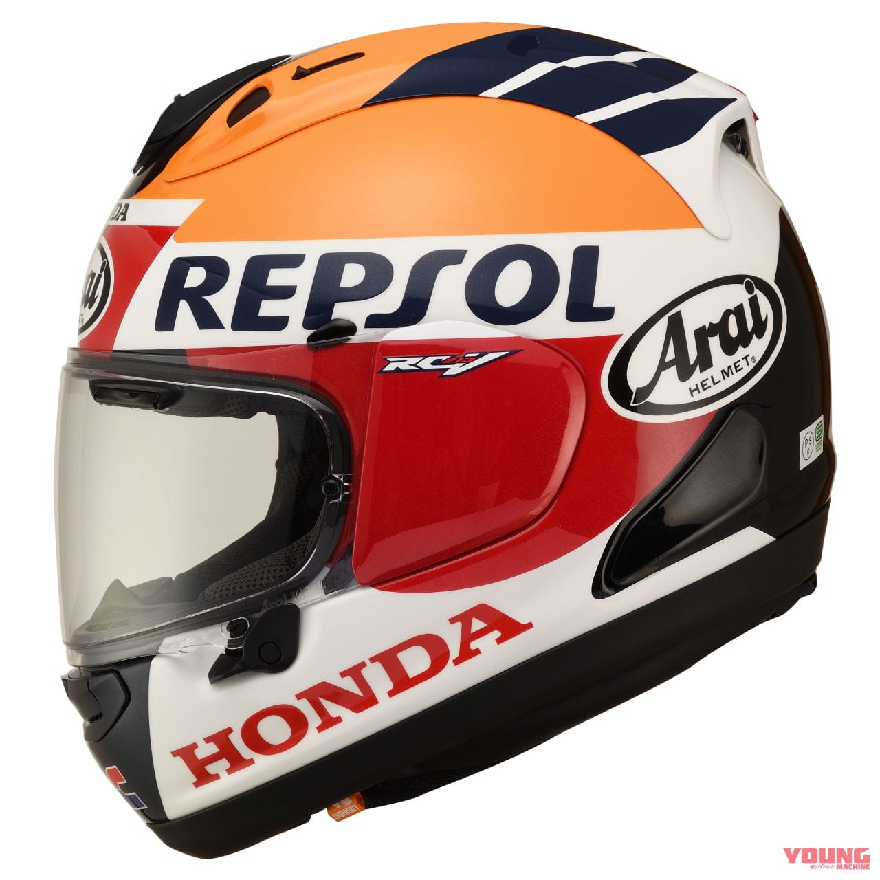 Arai RX-7X REPSOL|【800個限定】ホンダのWGP800勝記念「Arai RX-7X REPSOL」すでに受注開始~11/26まで