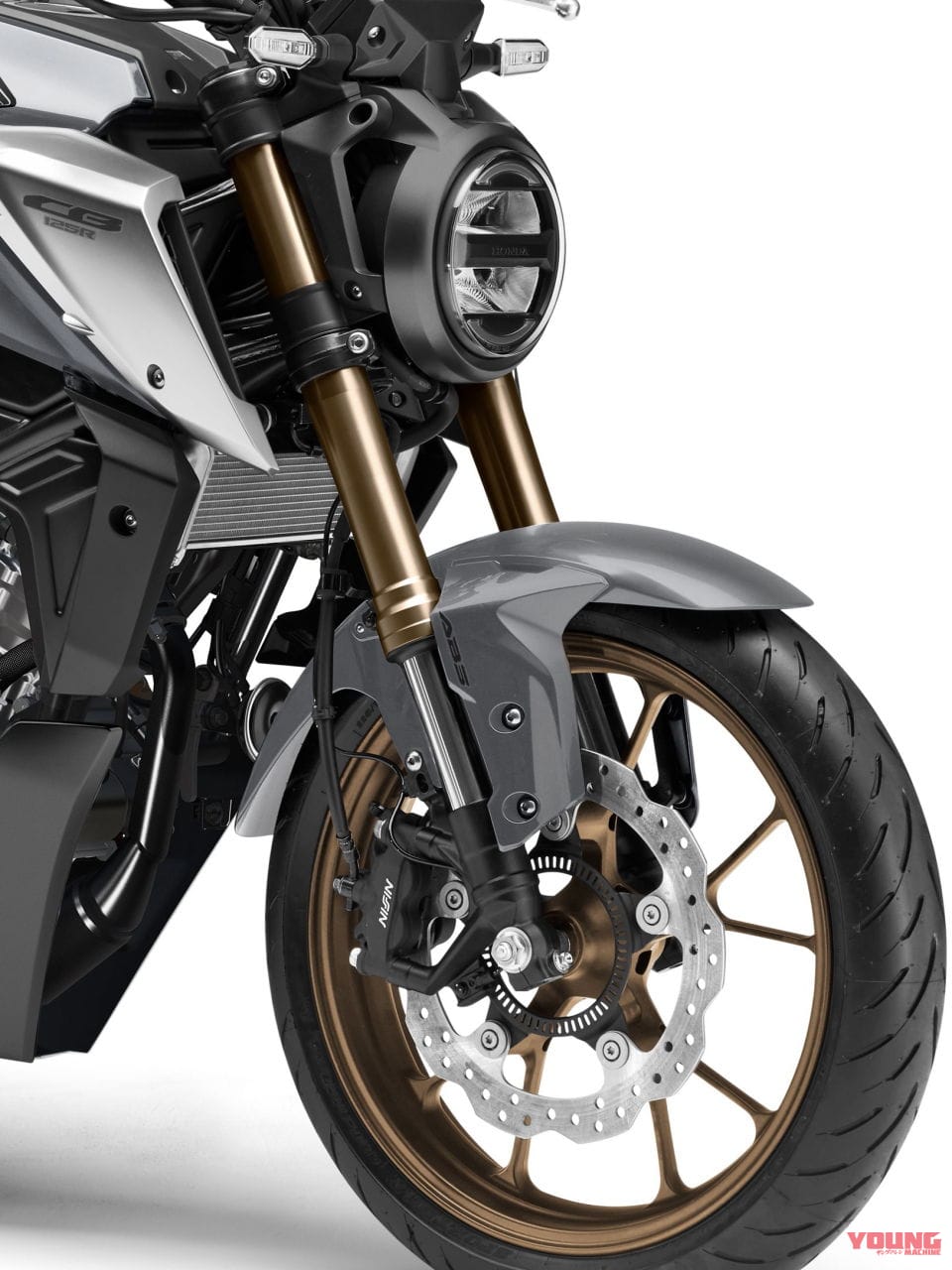 2021年モデル・ホンダCB125R|ホンダ「CB125R」は新エンジン搭載、ZX-25Rより太い「SFF-BP」倒立フォークを採用!