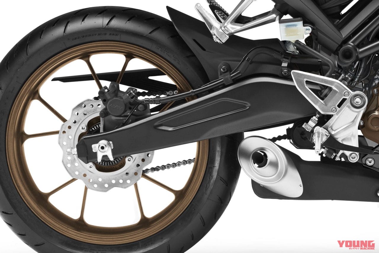 2021年モデル・ホンダCB125R|ホンダ「CB125R」は新エンジン搭載、ZX-25Rより太い「SFF-BP」倒立フォークを採用!