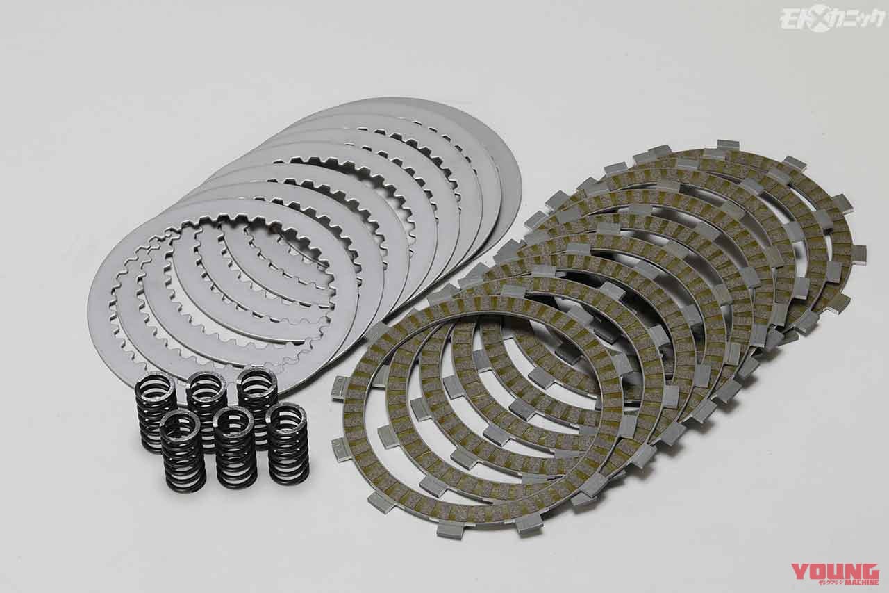 アドバンテージ FCCトラクションコントロールクラッチキット|スズキGT750用スペシャル+1タイプ|最新テクノロジーで絶版2ストロークマシンのクラッチをアップデート〈アドバンテージ〉