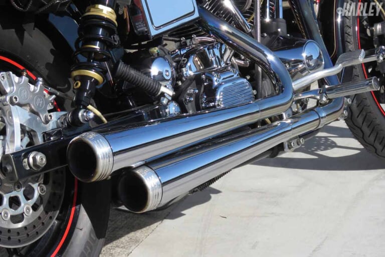 '97ハーレーFXDLダイナローライダー・ブルズアイカスタム|’97ハーレーFXDLダイナローライダー・ブルズアイカスタム【走り&実用性を追求】