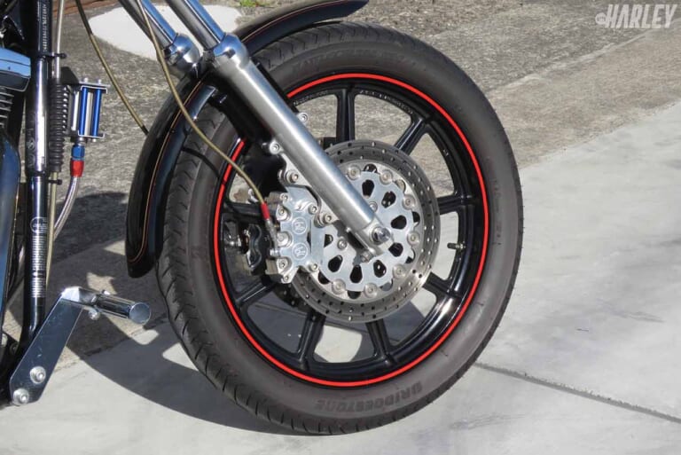 '97ハーレーFXDLダイナローライダー・ブルズアイカスタム|’97ハーレーFXDLダイナローライダー・ブルズアイカスタム【走り&実用性を追求】