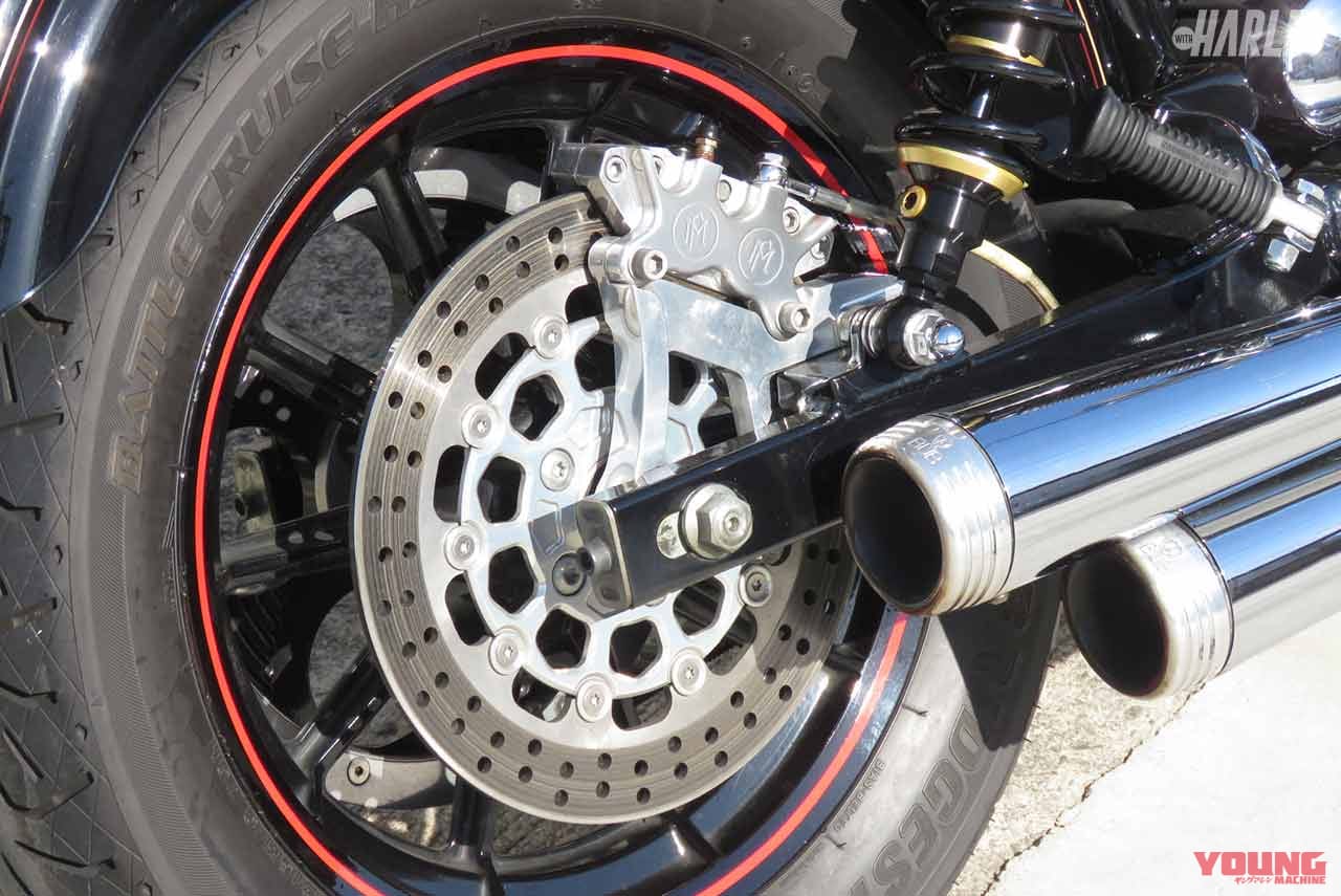 |’97ハーレーFXDLダイナローライダー・ブルズアイカスタム【走り&実用性を追求】