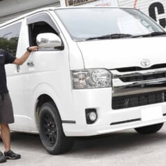 ガイナを施工した200系ハイエース