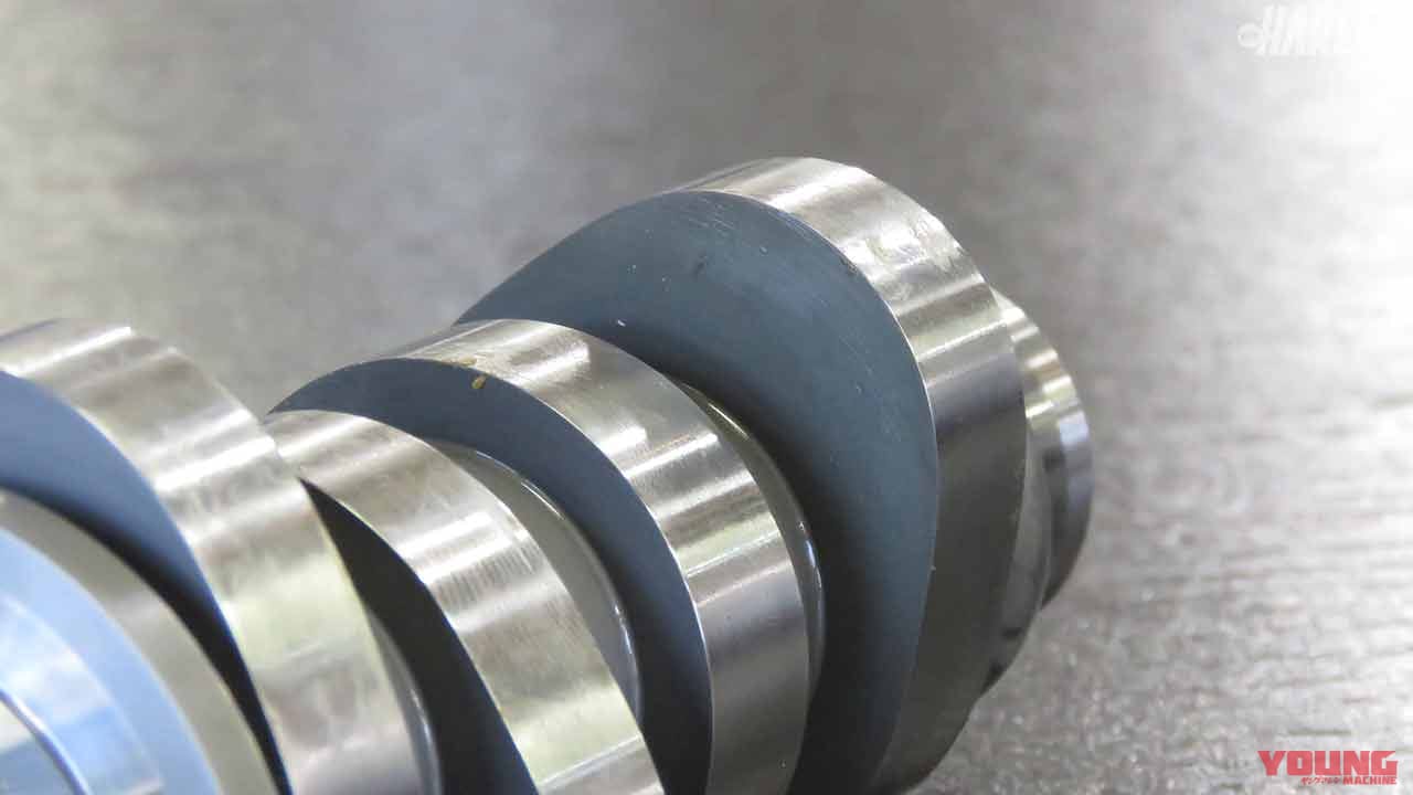 |現代版ハーレーはカムシャフト交換でエンジン特性をチューニング〈HSC静岡/沼津〉