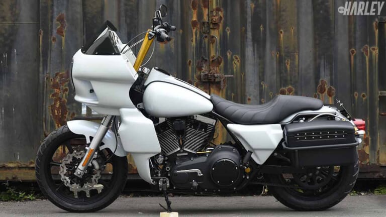 ハーレーFLHXストリートグライドカスタム by S&Fモーターサイクル|ハーレーFLHXストリートグライドカスタム【現代バガーに蘇るFXRTシルエット】